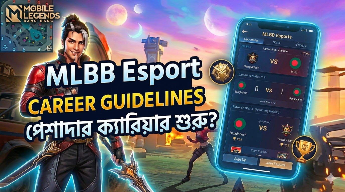বাংলাদেশে MLBB ইস্পোর্টস: কিভাবে পেশাদার ক্যারিয়ার শুরু করবেন?