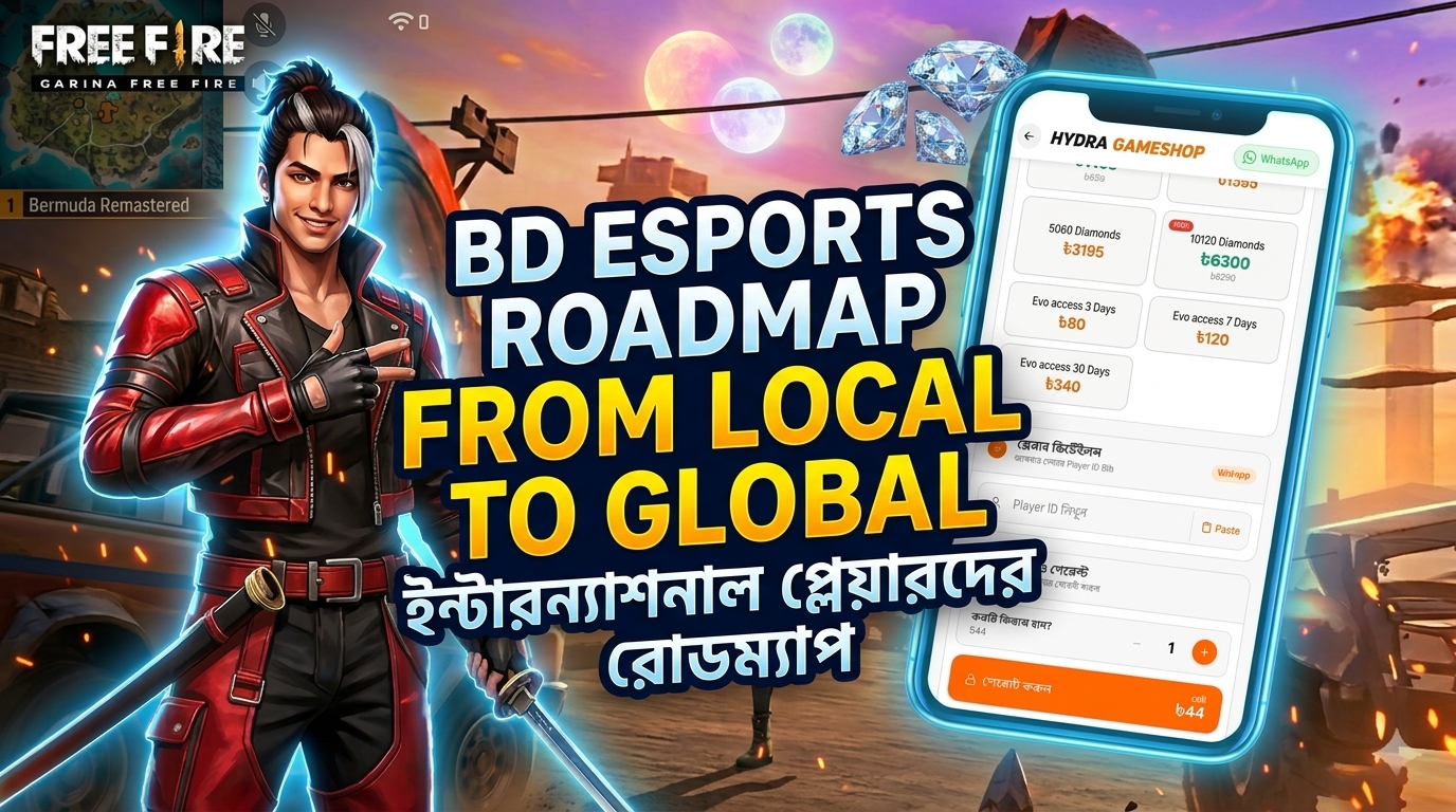 লোকাল থেকে গ্লোবাল: BD Esports প্লেয়ারদের ইন্টারন্যাশনাল রোডম্যাপ