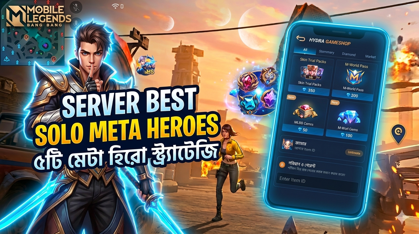 MLBB বাংলাদেশ সার্ভারে সোলো র‍্যাঙ্ক পুশের ৫টি মেটা হিরো ও স্ট্র্যাটেজি