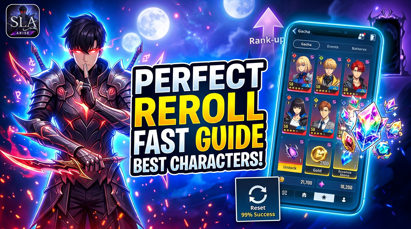 Solo Leveling Arise: The Ultimate Fast Reroll Guide