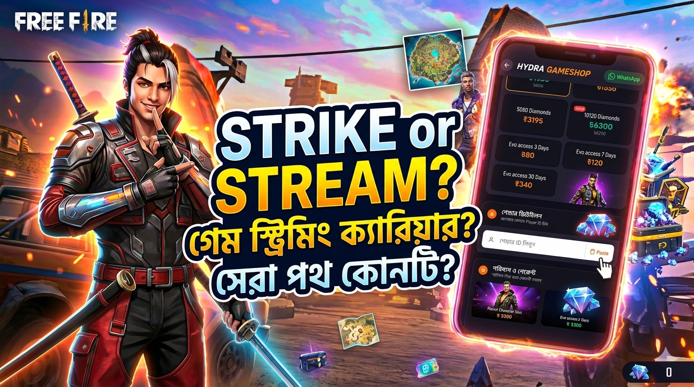 ফেসবুক নাকি ইউটিউব? বাংলাদেশে গেম স্ট্রিমিং ক্যারিয়ার গাইড